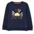 Joules Girl&#039;s Mackenzie Sweatshirt in Blue Sun