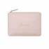 Katie Loxton Mini Perfect Pouch - Flower Girl - Metallic Pink