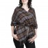 Ladies Outlander &#039;Mackenzie&#039; Tartan Stole 100% Lambswool