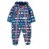 Joules Boy&#039;s Snuggle All in One Pramsuit in VegBlue