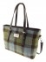 Harris Tweed &#039;Spey&#039; Large Tote Bag in Macleod Tartan