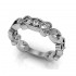 Silver Celtic Heart and Anvil Open Work Ring