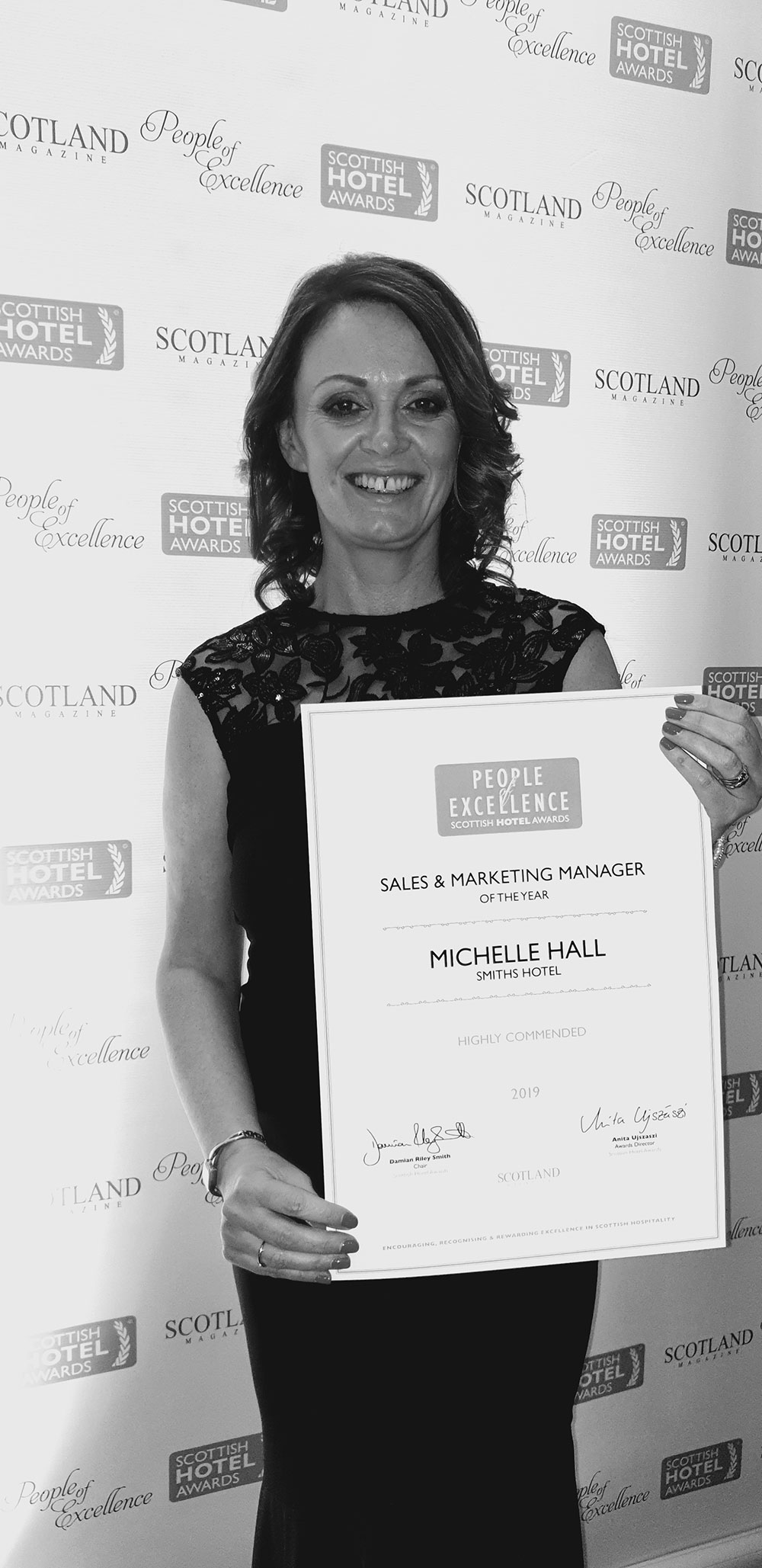 Michelle Hall - Scottish Hotel Awards 2019