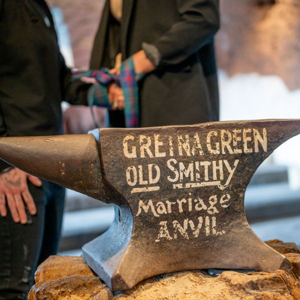 The Unbreakable Thread Silver Anvil Handfasting Package at Gretna Green