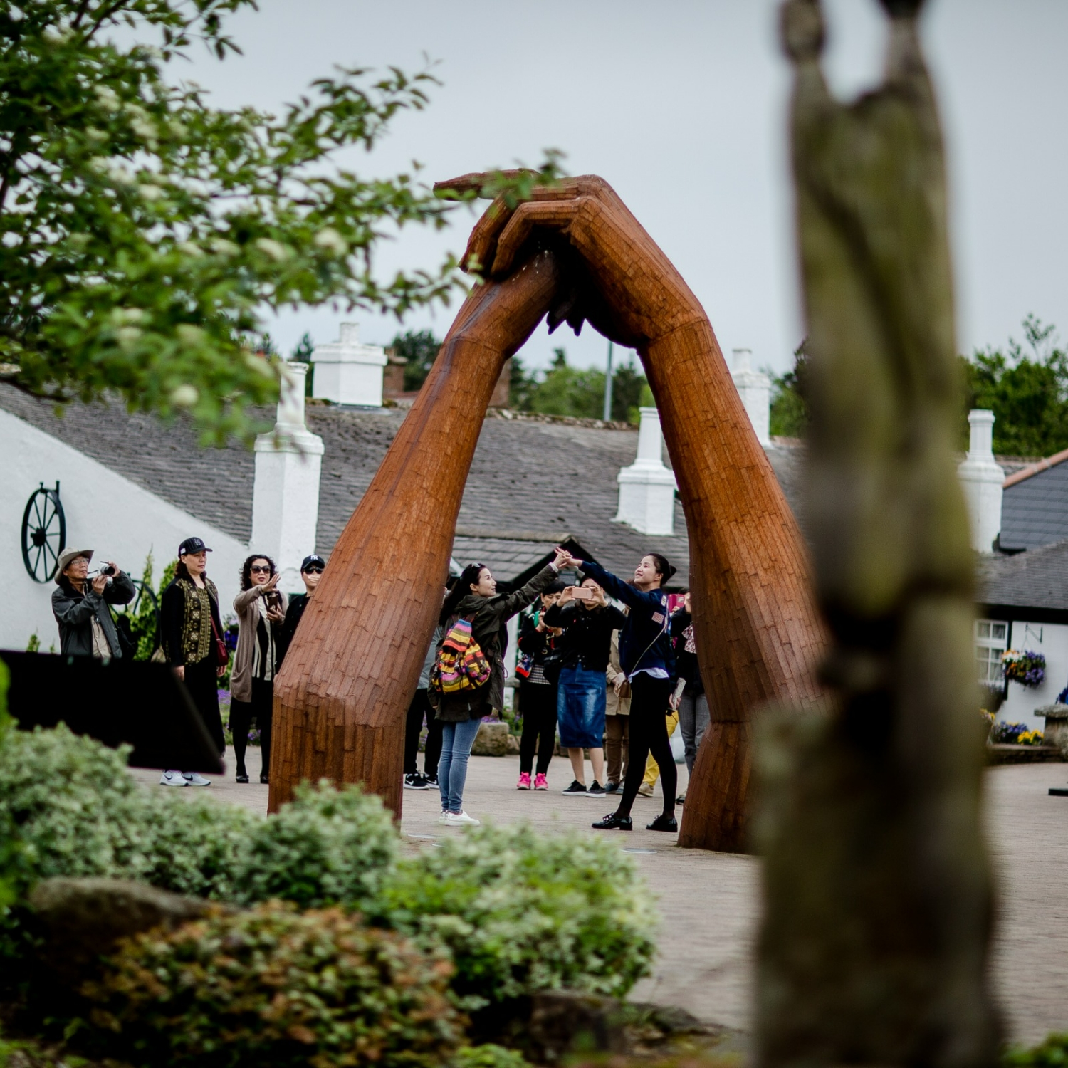 The Big Dance Sculpture at Gretna Green Famous Blacksmiths Shop