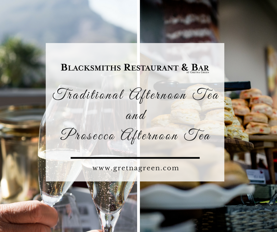 Afternoon Tea at the Blacksmiths Restaurant, Gretna Green