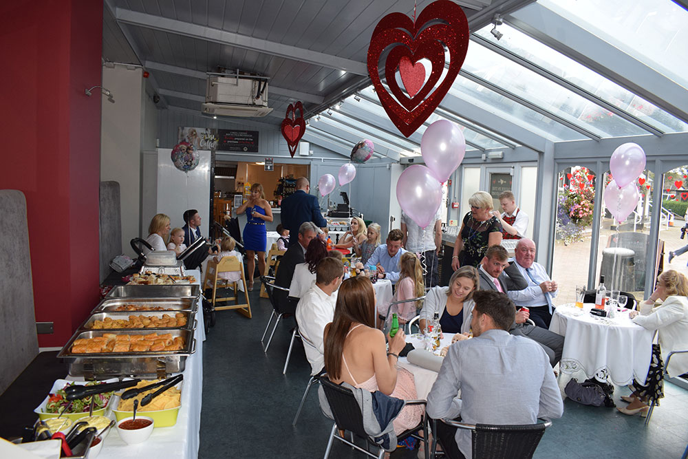 buffet after the ceremony 