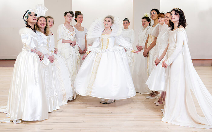 Wedding Dress Costumes by Edinburgh University's College of Art