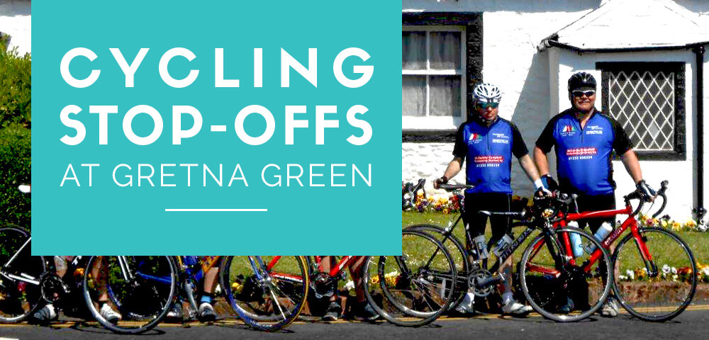 Cycling Stop-Offs at Gretna Green, Scotland