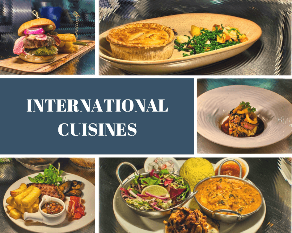 Cuisine from around the world