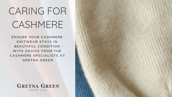 Caring for cashmere products