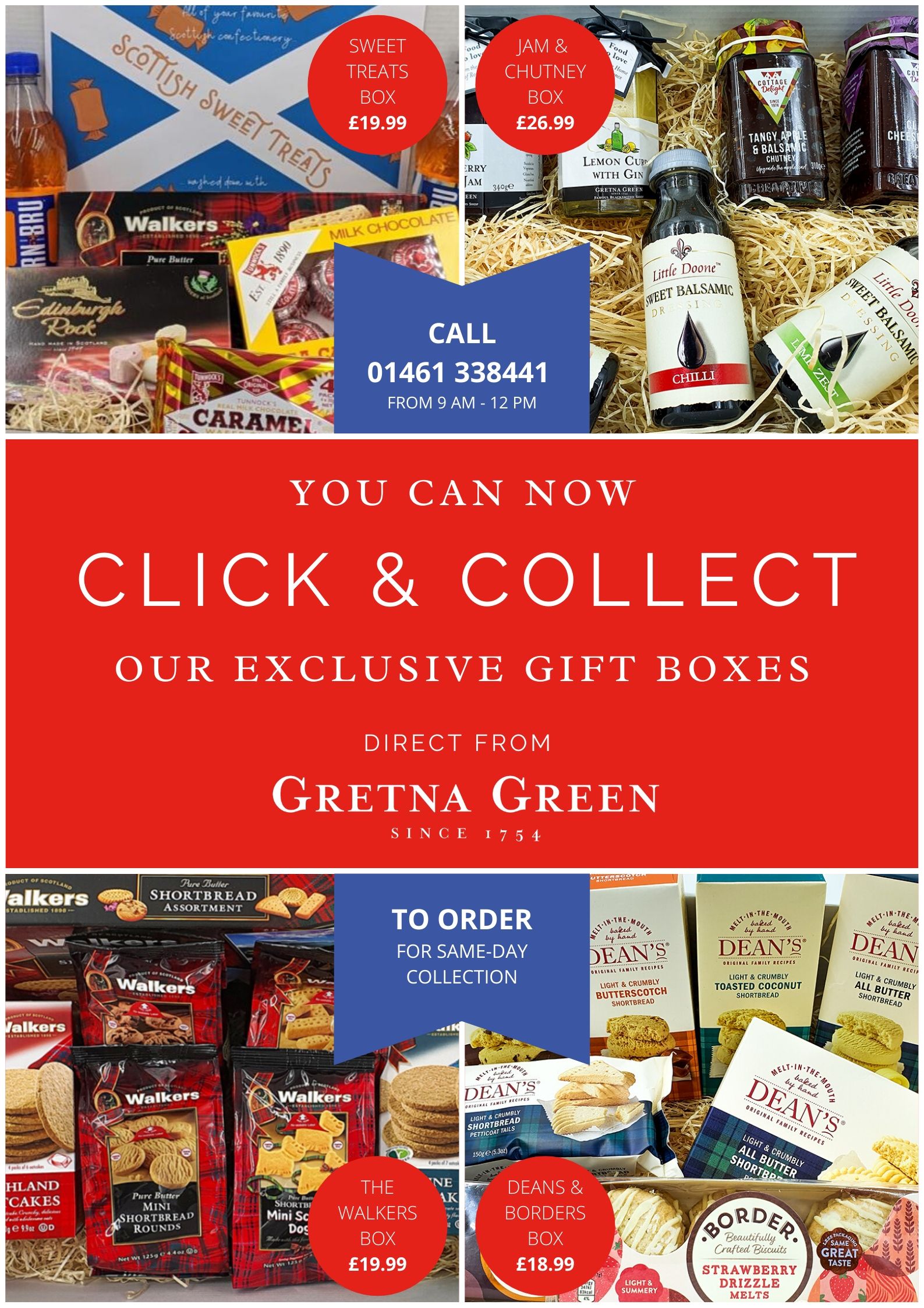 Click and Collect Gift Boxes From Gretna Green