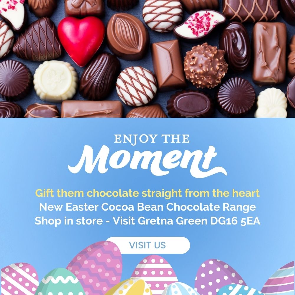 Shop Cocoa Bean Chocolate at the Foodhall at Gretna Green