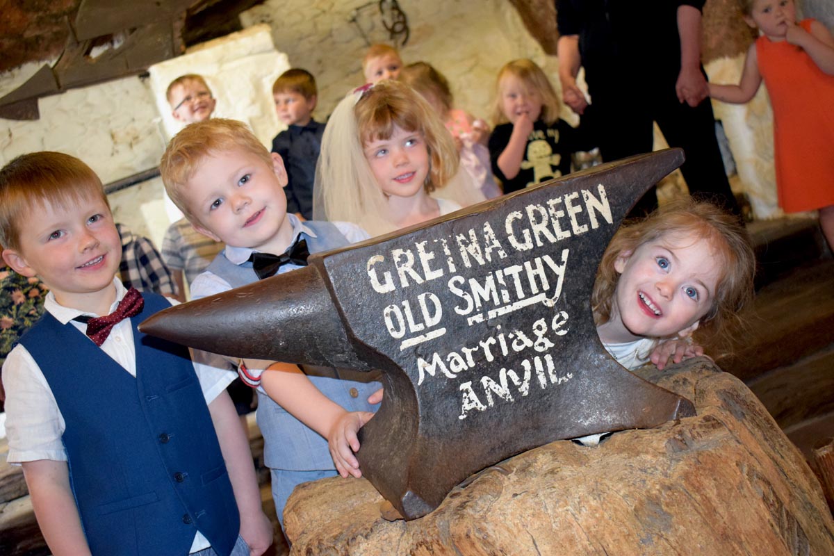 Sparklers Nursery visit Gretna Green