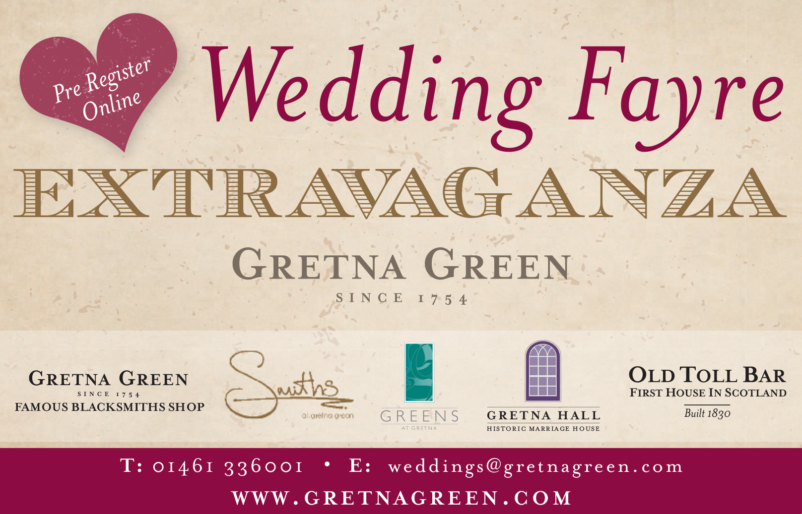 Gretna Green Wedding Fayre 2018